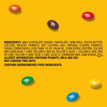M&M'S Peanut Milk Chocolate - Sharing Size, 10.05 oz