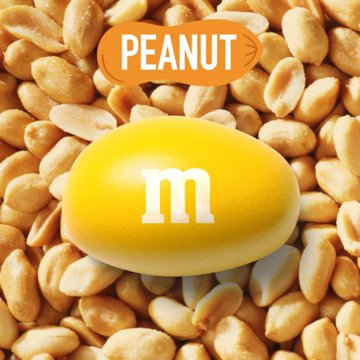 M&M'S Peanut Milk Chocolate - Sharing Size, 10.05 oz