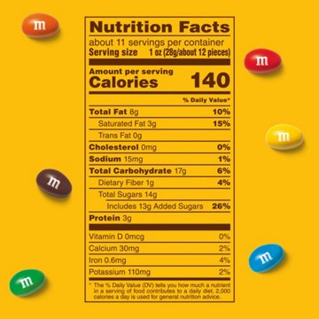M&M'S Peanut Milk Chocolate - Sharing Size, 10.05 oz