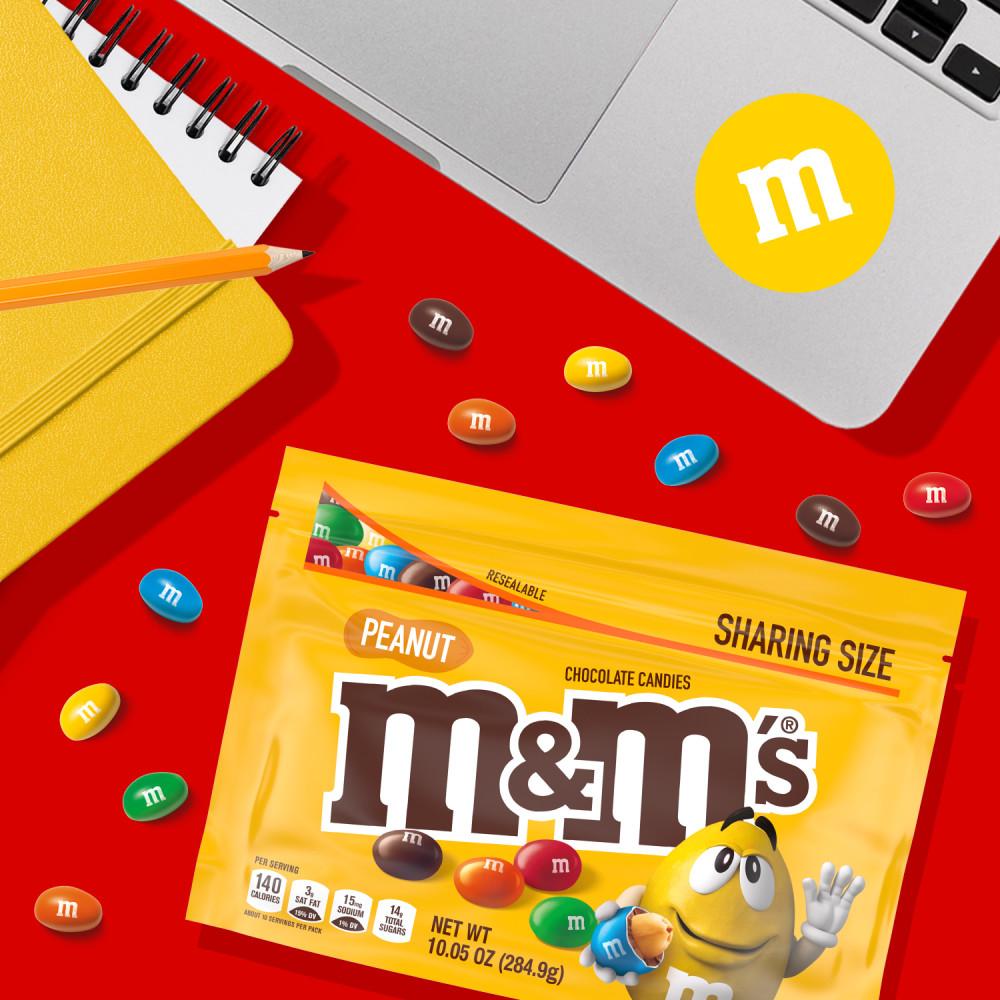 M&M'S Peanut Chocolate Candies - Sharing Size; image 4 of 10