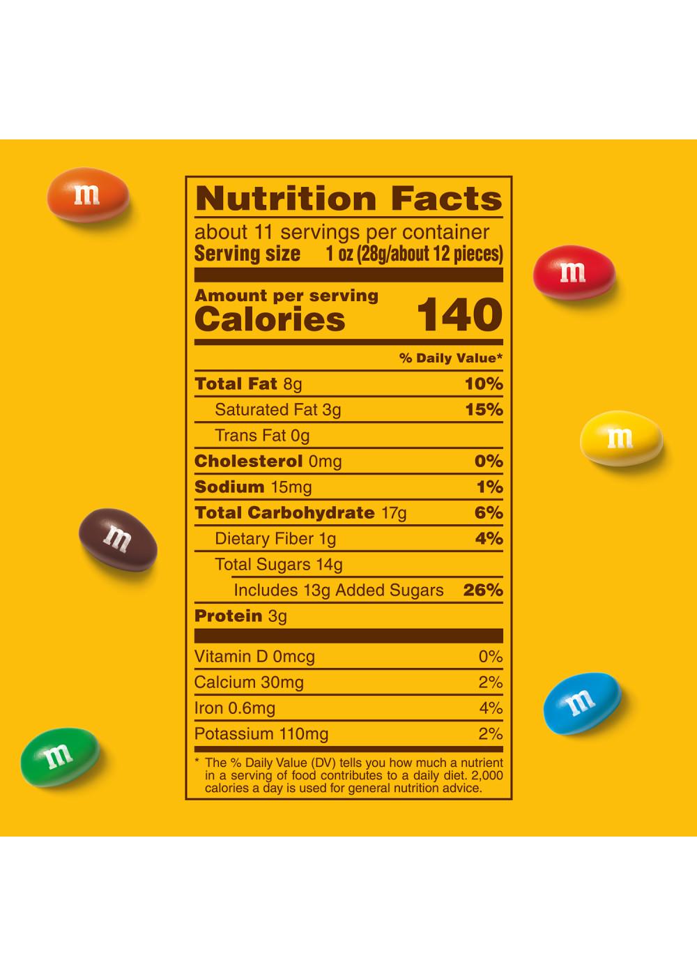 M&M'S Peanut Milk Chocolate - Sharing Size; image 8 of 12