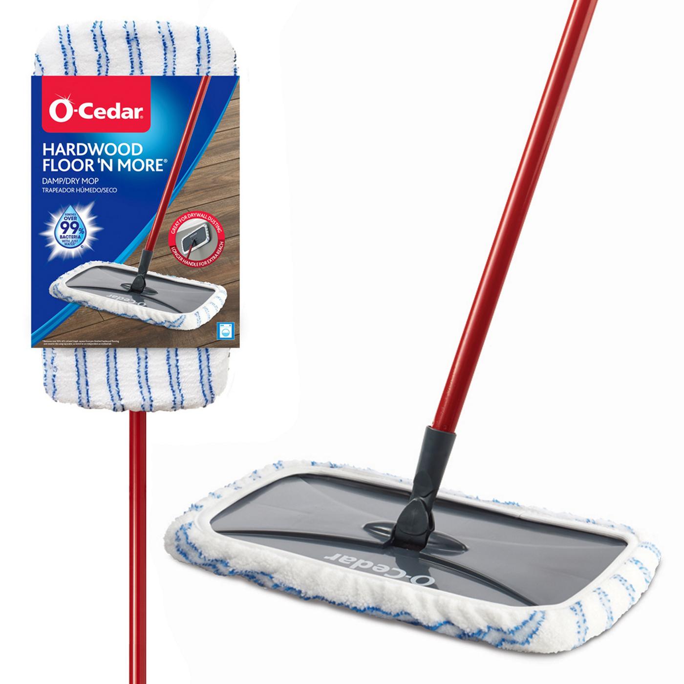 O-Cedar Hardwood Floor 'N More Microfiber Mop - Shop Brooms & Dust