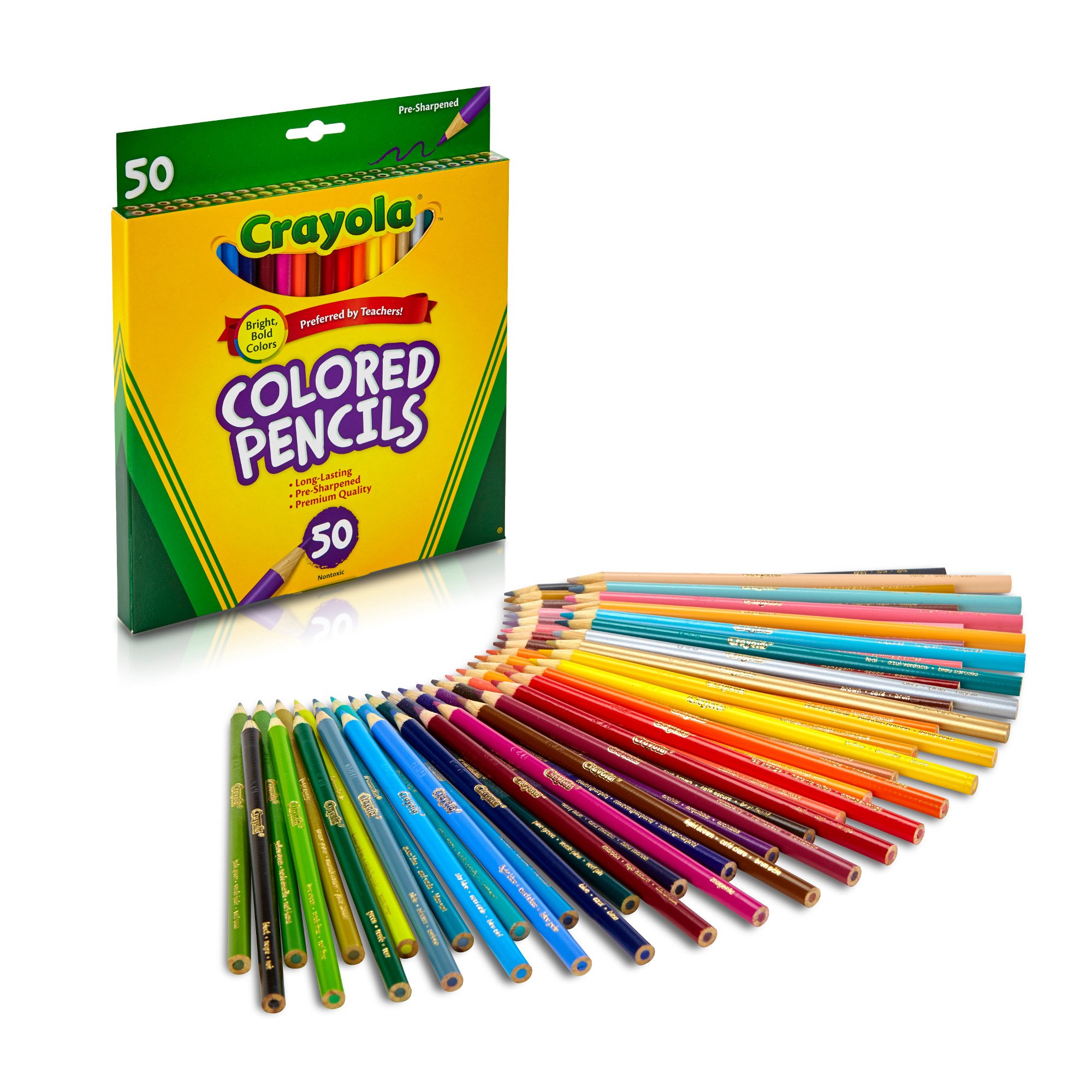 H-E-B Metallic Colored Pencils - Shop Colored Pencils at H-E-B