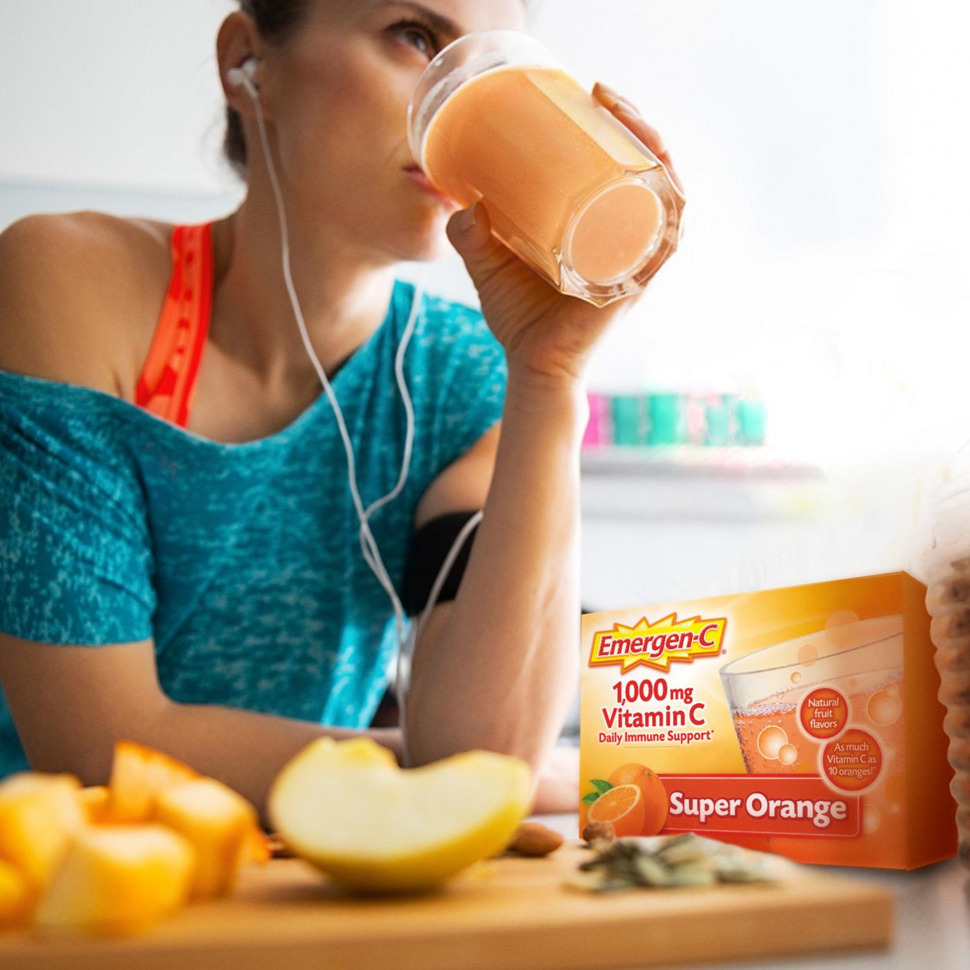 Emergen-C Vitamin C 1000Mg Powder Super Orange; image 3 of 7
