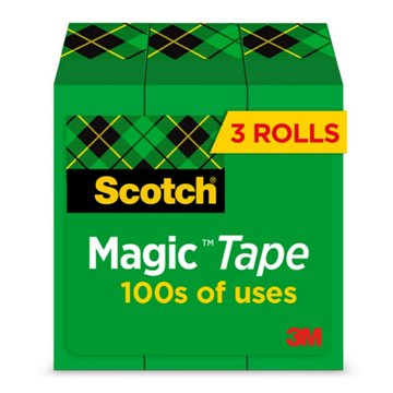 Scotch Magic Tape .75x1296 in, 3 ct