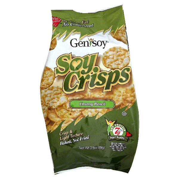GeniSoy Creamy Ranch Soy Crisps Shop at HEB