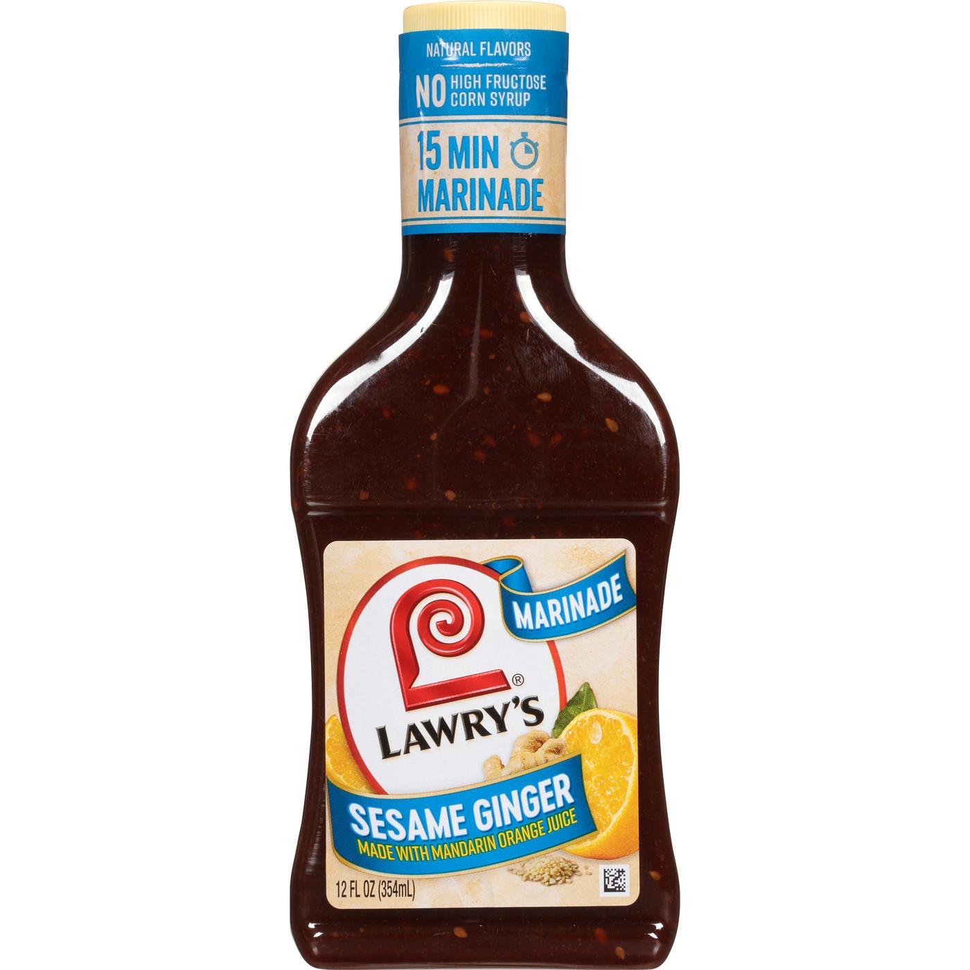 Lawry's Sesame Ginger Marinade; image 1 of 8