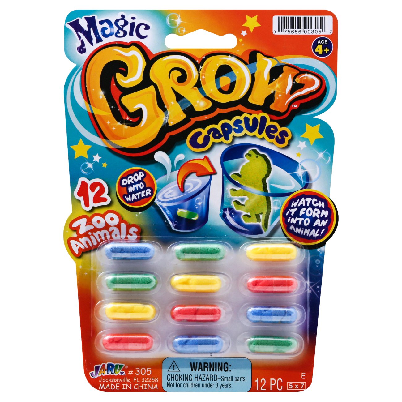 magic grow capsules dinosaurs