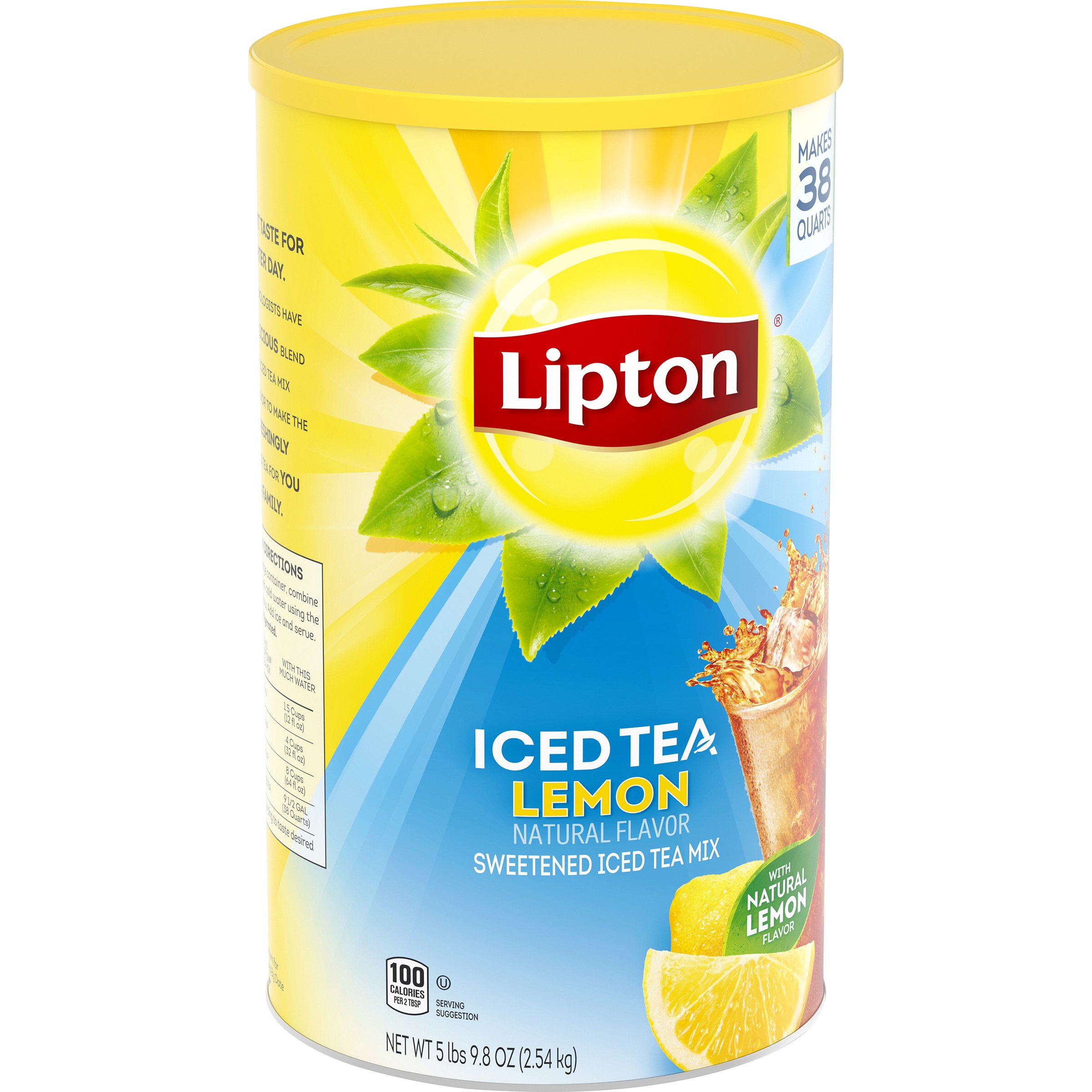 Lipton Iced Tea, Lemon, 12 Count (Pack of 2)