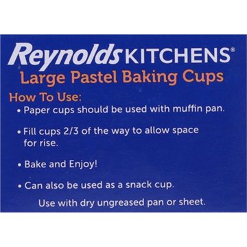 Reynolds Kitchens Pastel 2.5 in Baking Cups , 50 ct