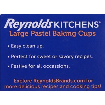 Reynolds Kitchens Pastel 2.5 in Baking Cups , 50 ct