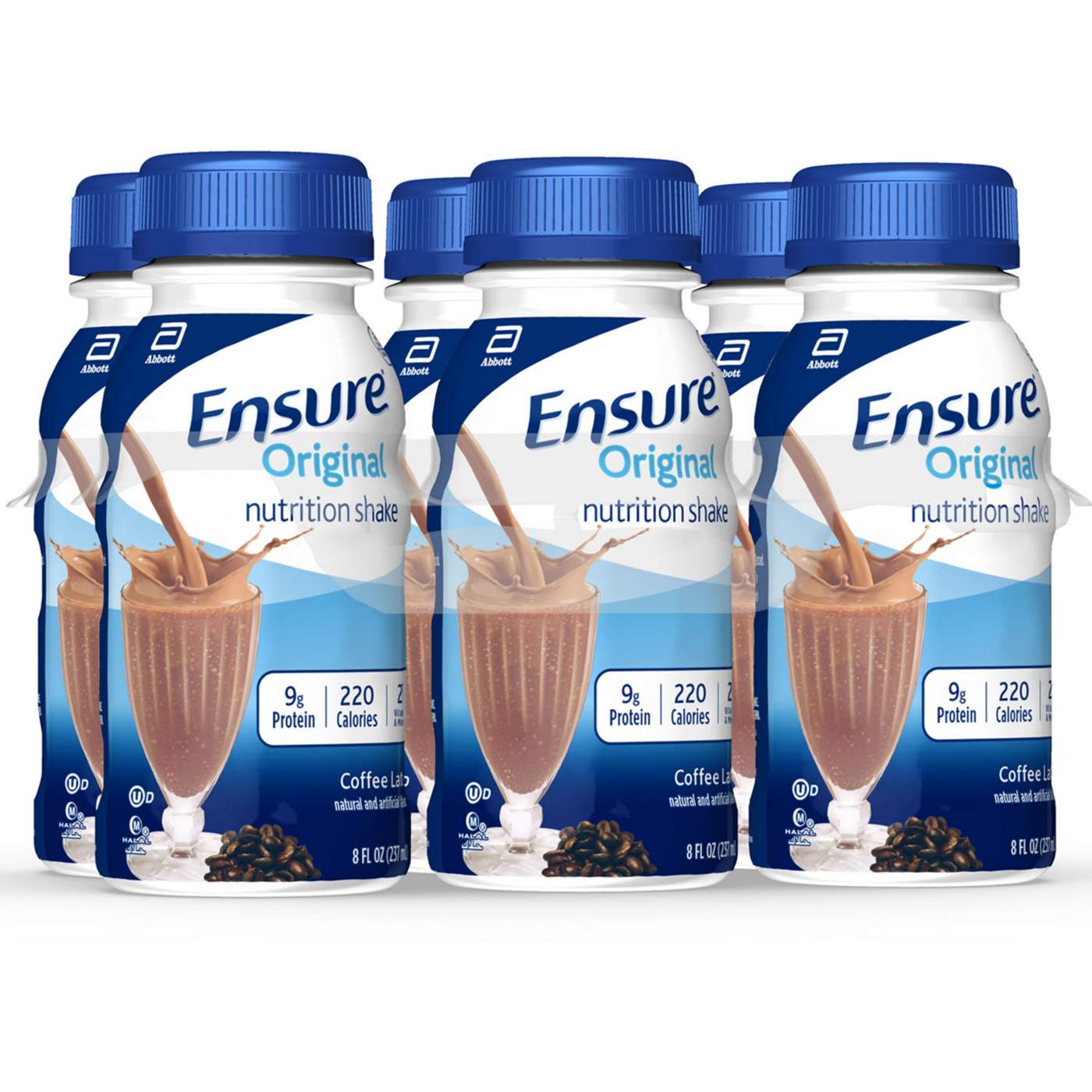 Ensure Original Nutrition Shakes - Coffee Latte, 6 pk; image 2 of 12