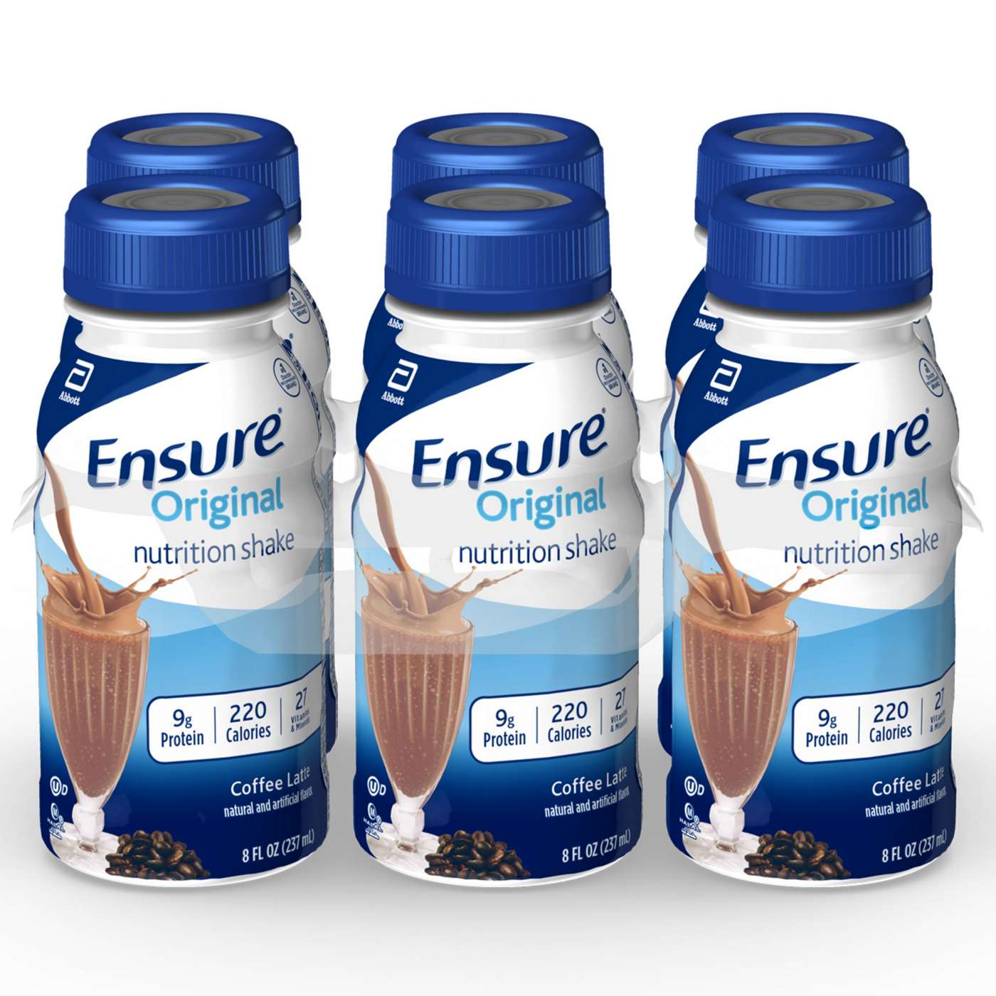 Ensure Original Nutrition Shakes - Coffee Latte, 6 pk; image 12 of 12