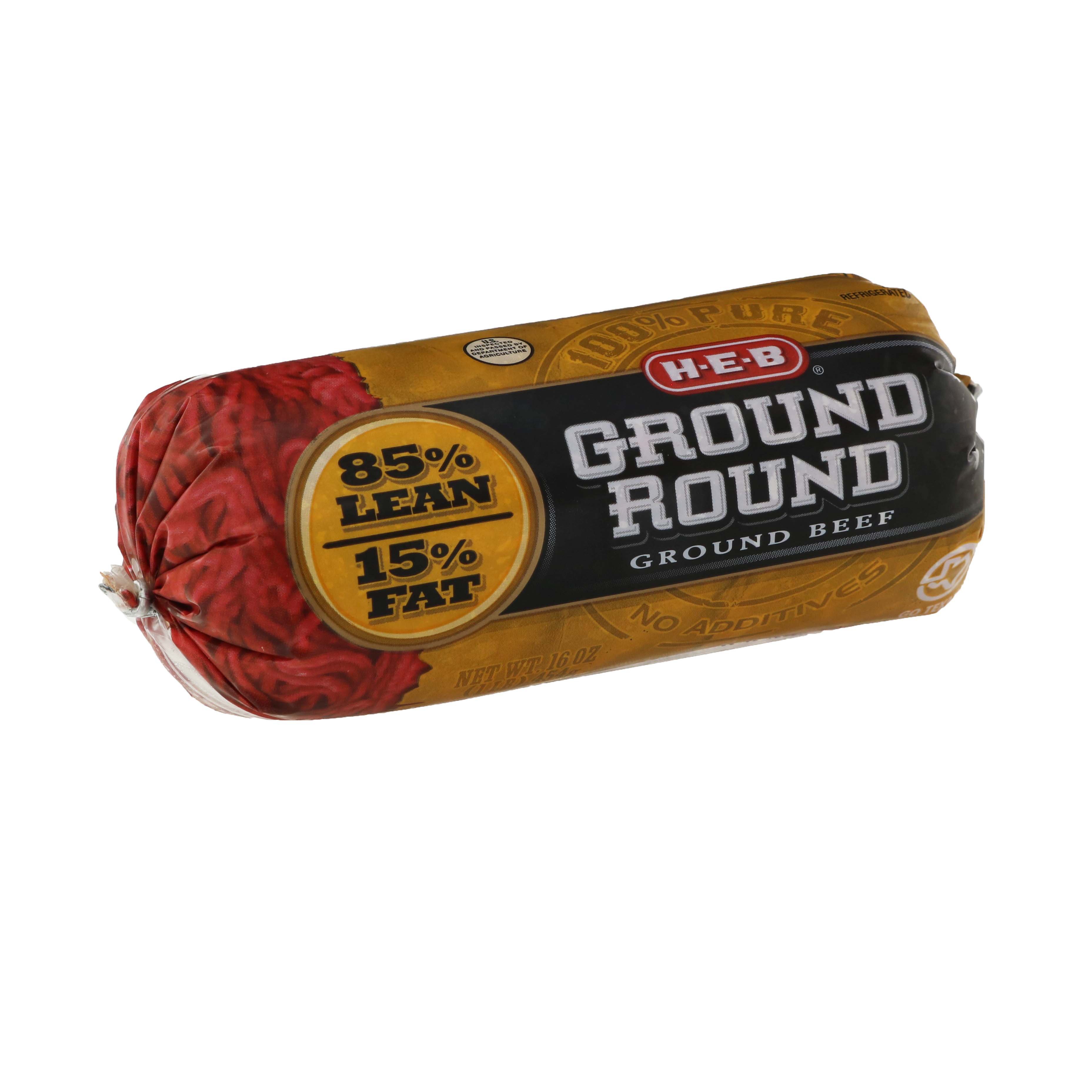 H-E-B Grass Fed & Finished Ground Beef, 85% Lean