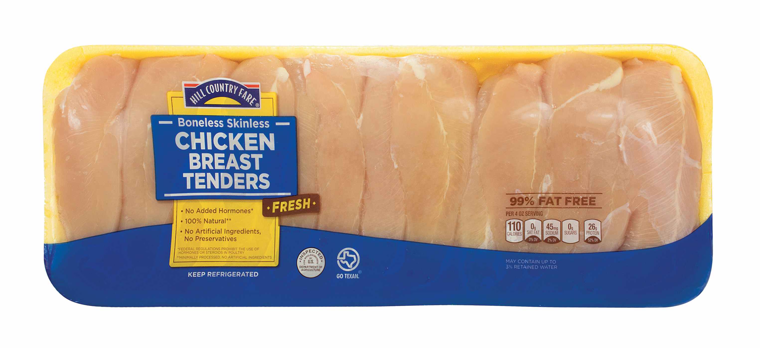 Hill Country Fare Boneless Skinless Chicken Breast Tenders; image 1 of 2