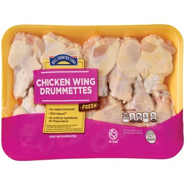 Hill Country Fare Chicken Wing Drummettes, Avg. 2.05 lbs