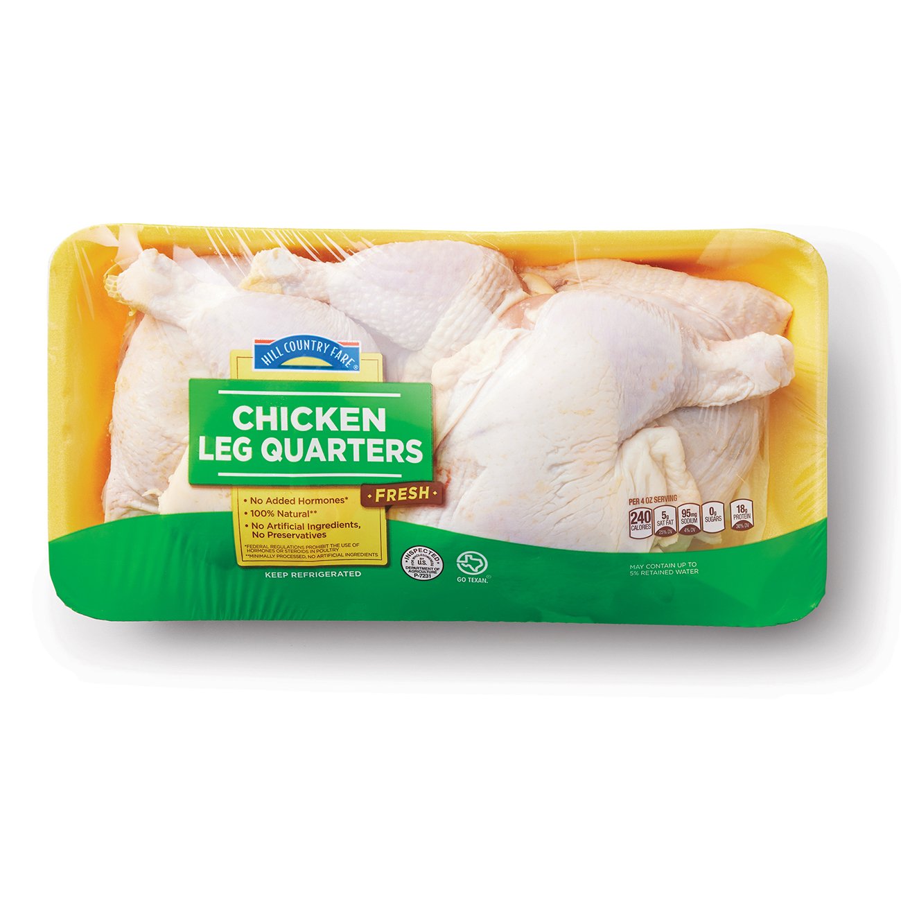 YES GOOD MARKET SEE SEE × NOWHAW SIZE:2 Hill Country Fare Chicken Leg Quarters | Joe V's Smart Shop
