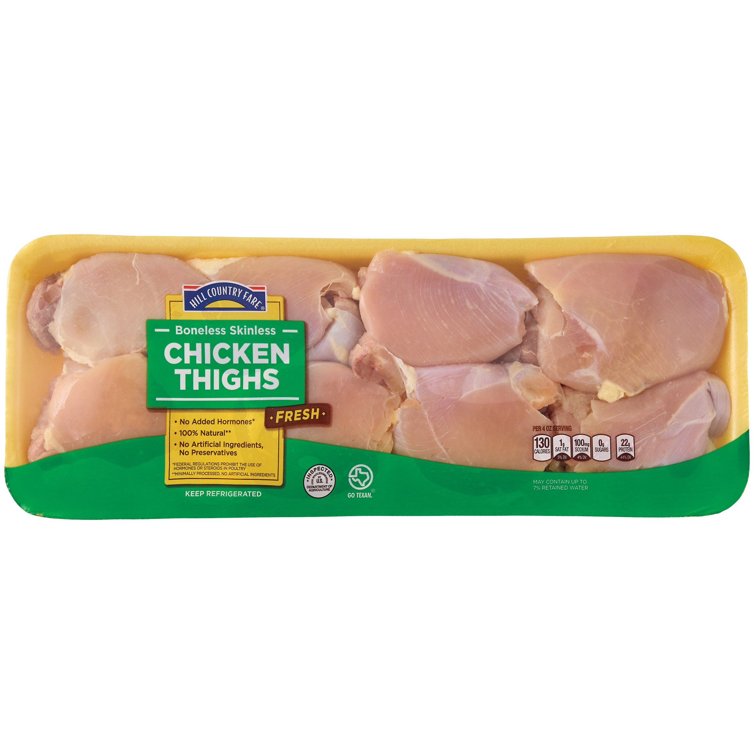 Hill Country Fare Boneless Skinless Chicken Thighs Shop Chicken at HEB