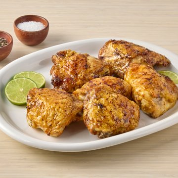 Hill Country Fare Bone-in Skin-on Chicken Thighs, Value Pack, Avg. 5.18 lbs