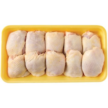 Hill Country Fare Bone-in Skin-on Chicken Thighs, Value Pack, Avg. 5.18 lbs