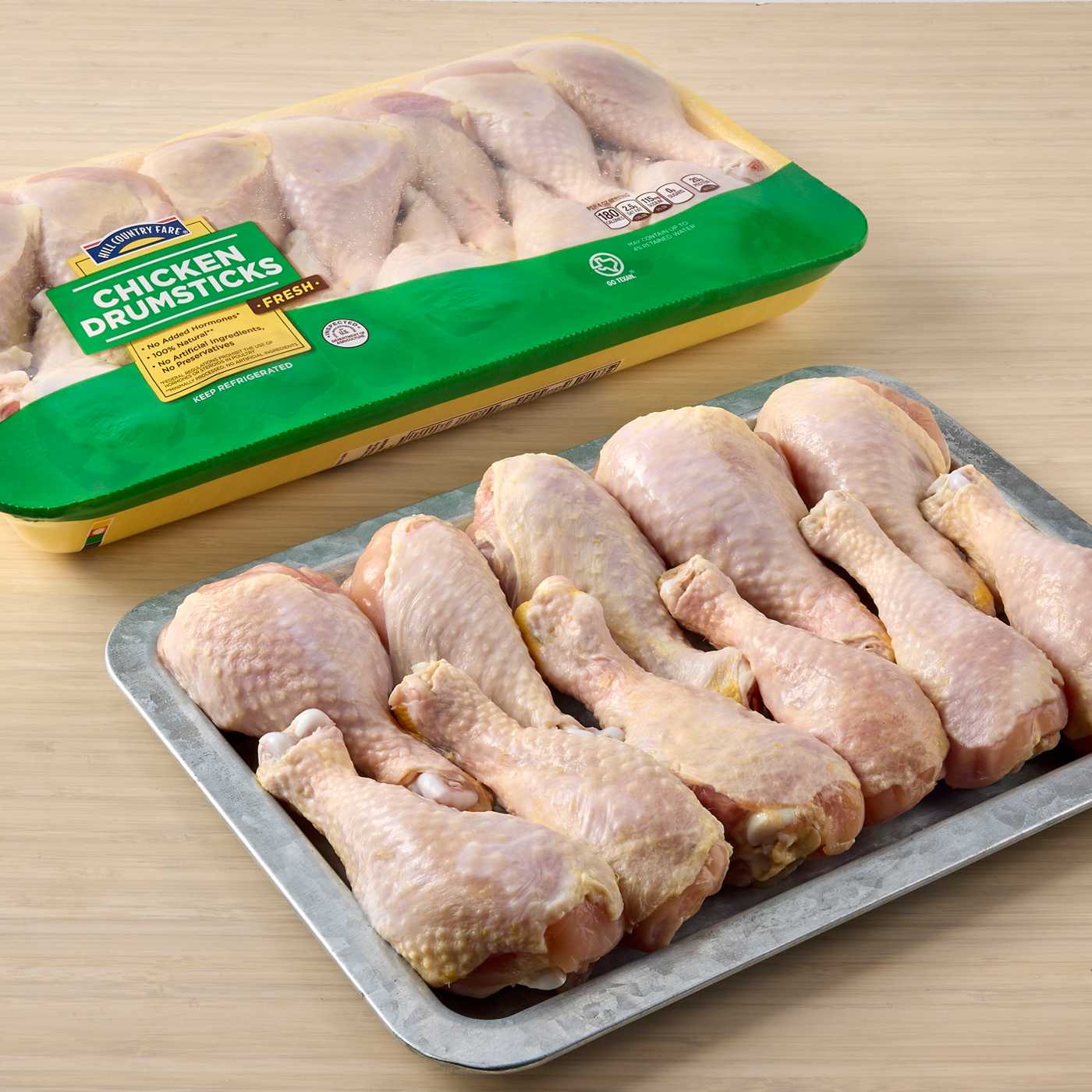 Hill Country Fare Chicken Drumsticks, Value Pack; image 2 of 4