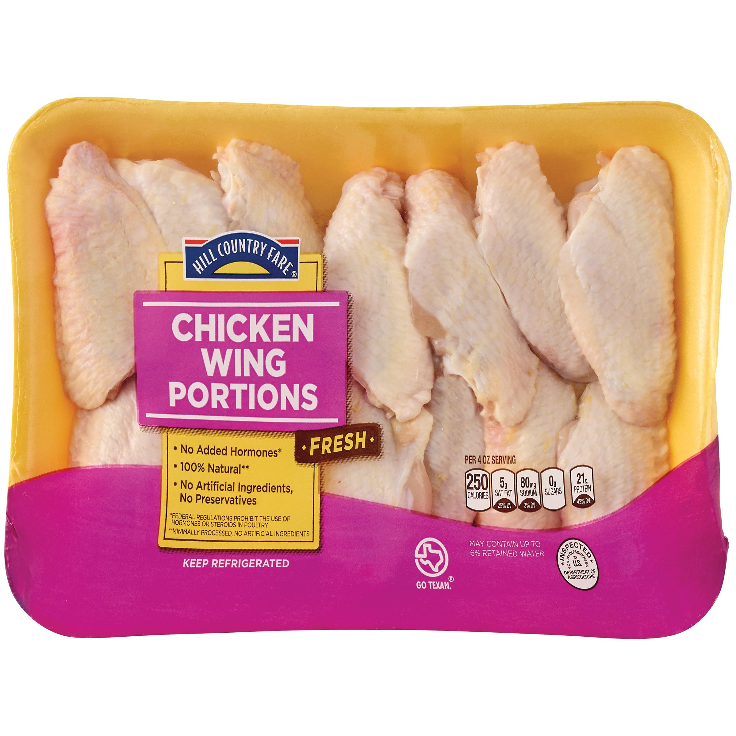 Hill Country Fare Chicken Wing Portions - Shop Chicken at H-E-B