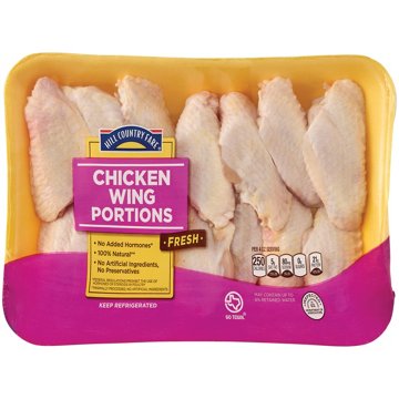 Hill Country Fare Chicken Wing Portions, Avg. 1.81 lbs