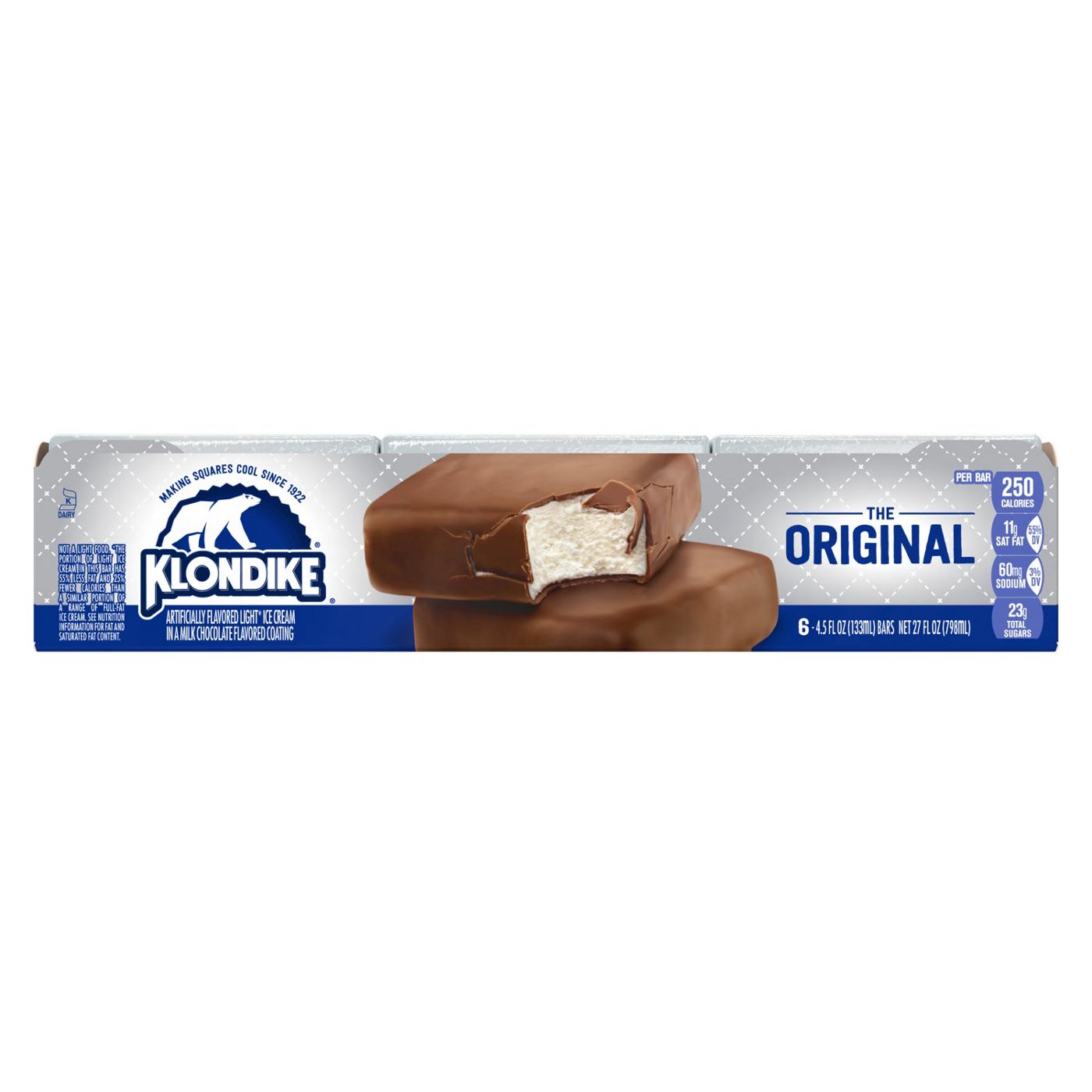 Klondike Original Ice Cream Bars; image 1 of 5