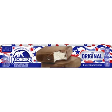 Klondike Original Ice Cream Bars, 6 ct
