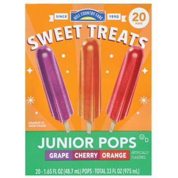 Hill Country Fare Sweet Treats Junior Pops