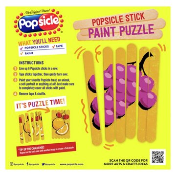 Popsicle Ice Pops Variety Pack - Orange, Cherry & Grape