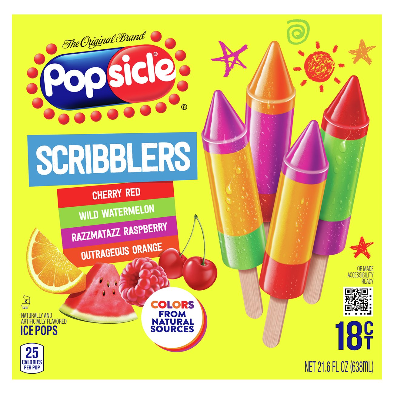 Popsicle Scribblers Ice Pops Shop Bars & Pops at HEB