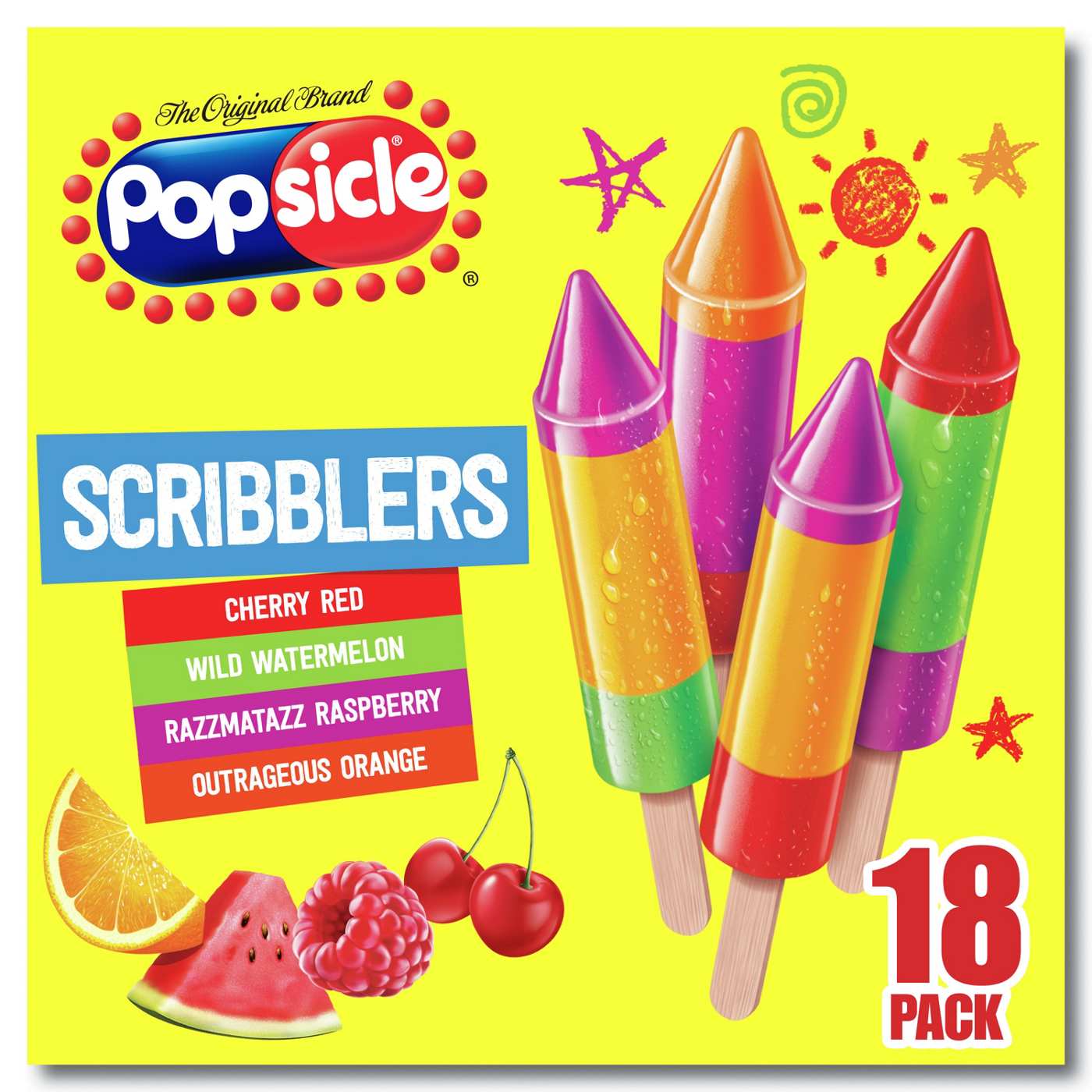 Popsicle Scribblers Ice Pops; image 3 of 6