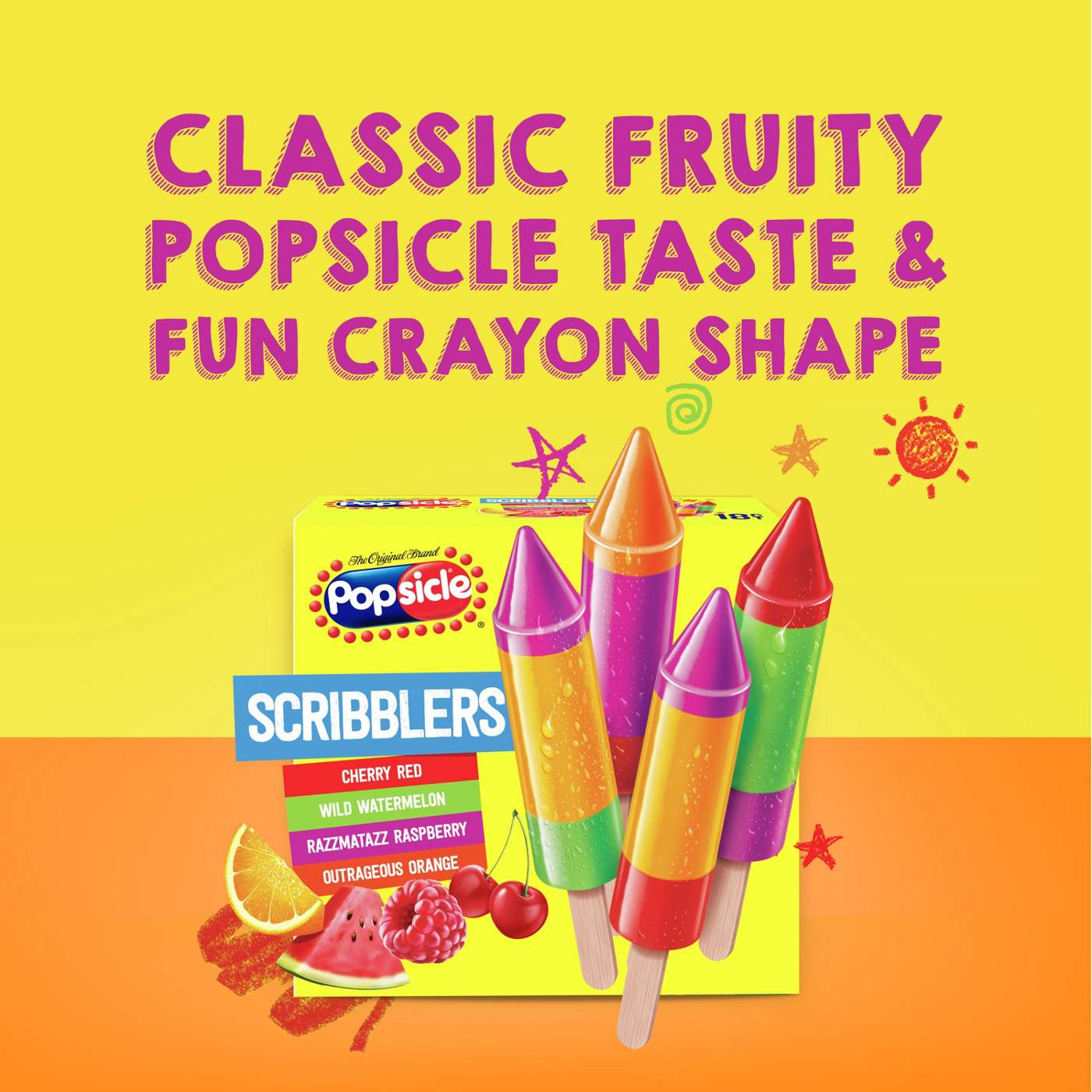 Popsicle Scribblers Ice Pops; image 6 of 6