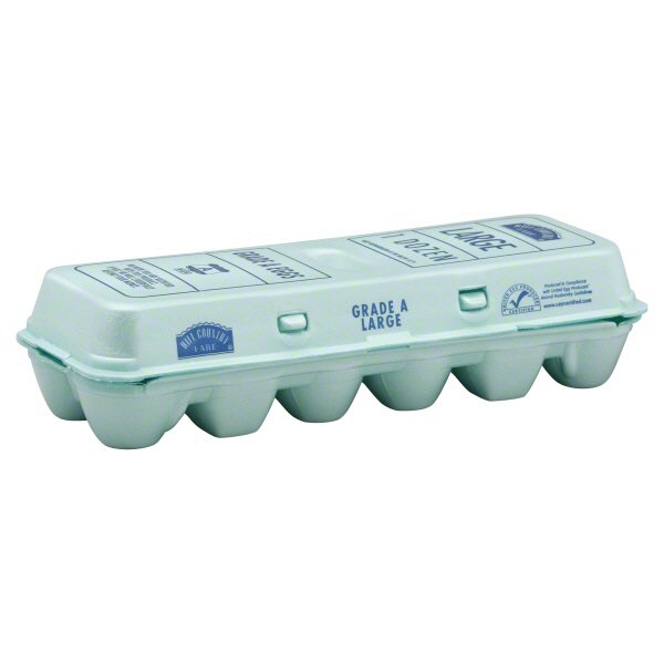 Hill Country Fare Grade A Large White Eggs, 12 ct