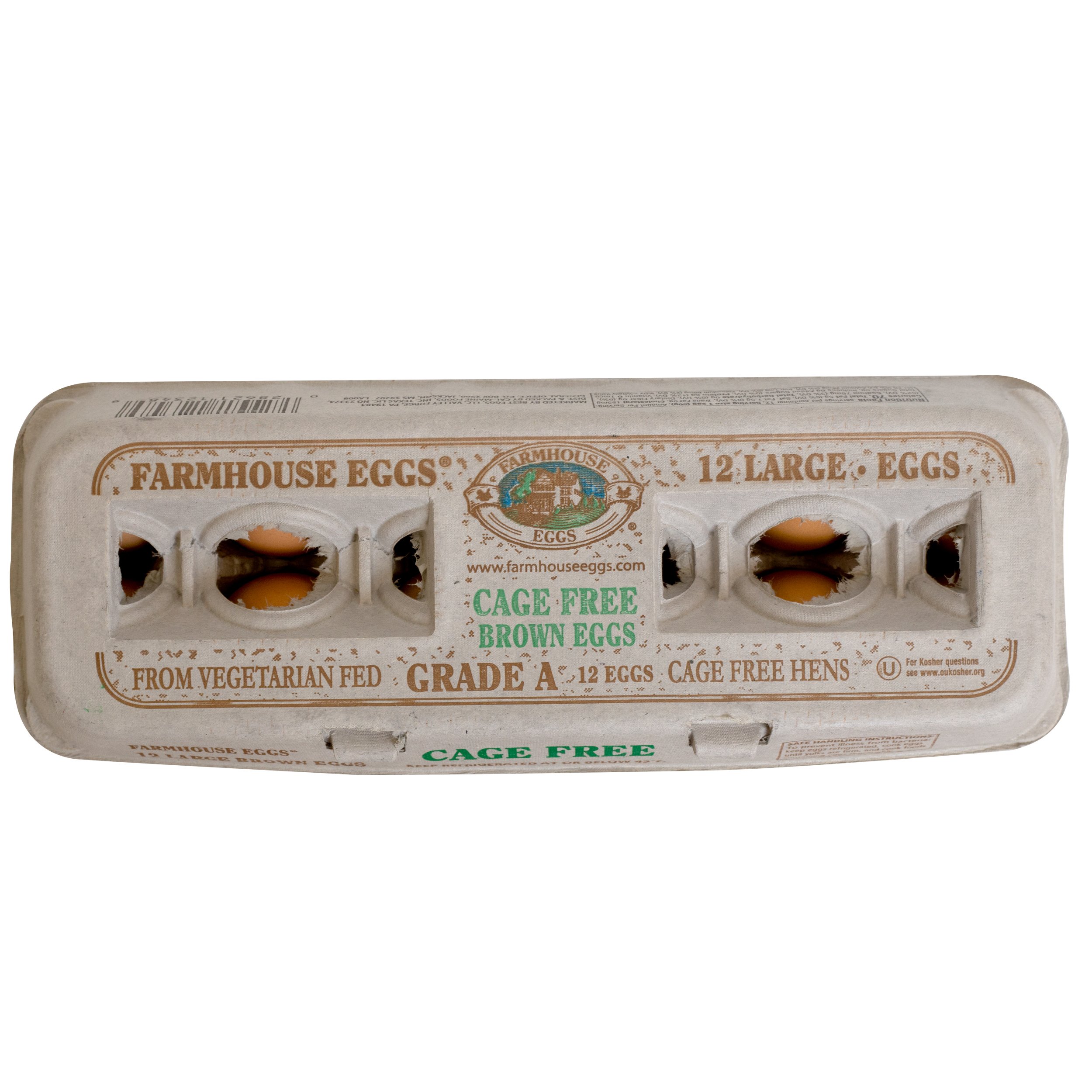 Farmhouse Grade A Cage Free Large Brown Eggs Shop Eggs & egg