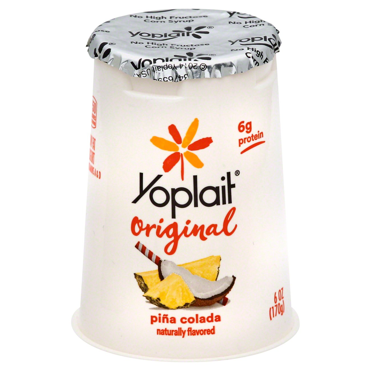 Yoplait Original Low Fat Pina Colada Yogurt Shop Yogurt at HEB