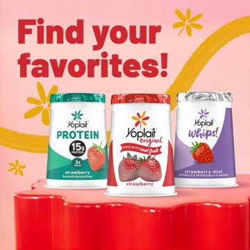 Yoplait Original Low-Fat Strawberry Banana Yogurt, 6 oz