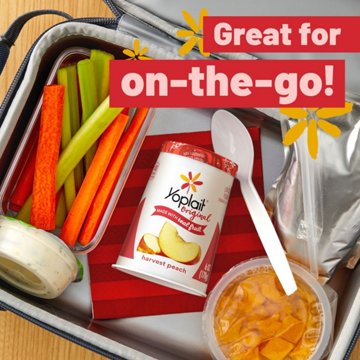Yoplait Original Low-Fat Harvest Peach Yogurt, 6 oz
