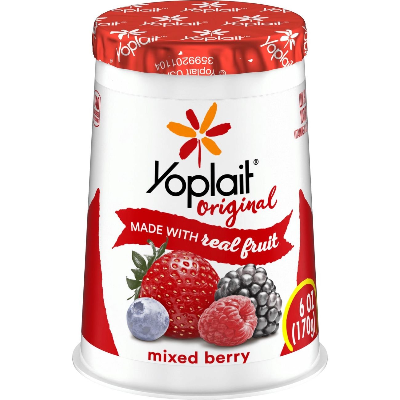 Yoplait Original LowFat Mixed Berry Yogurt Shop Yogurt at HEB