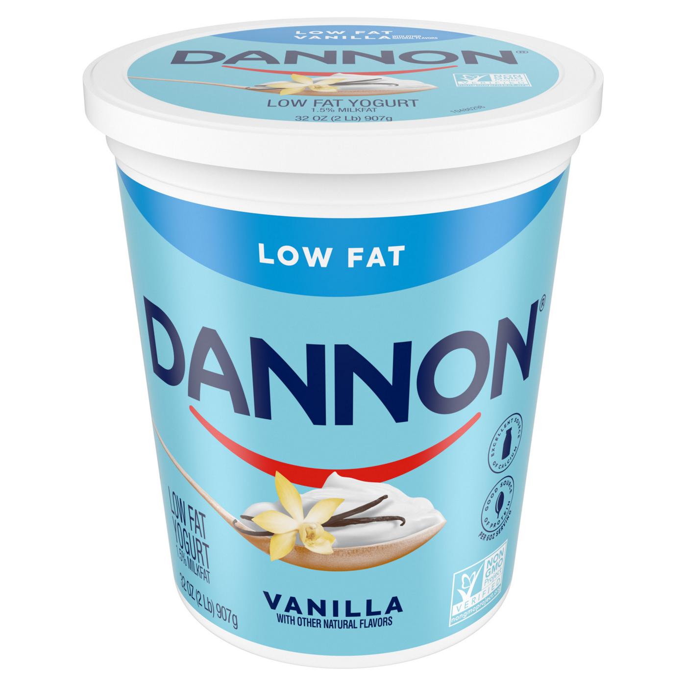 Dannon Vanilla Lowfat Yogurt; image 7 of 8
