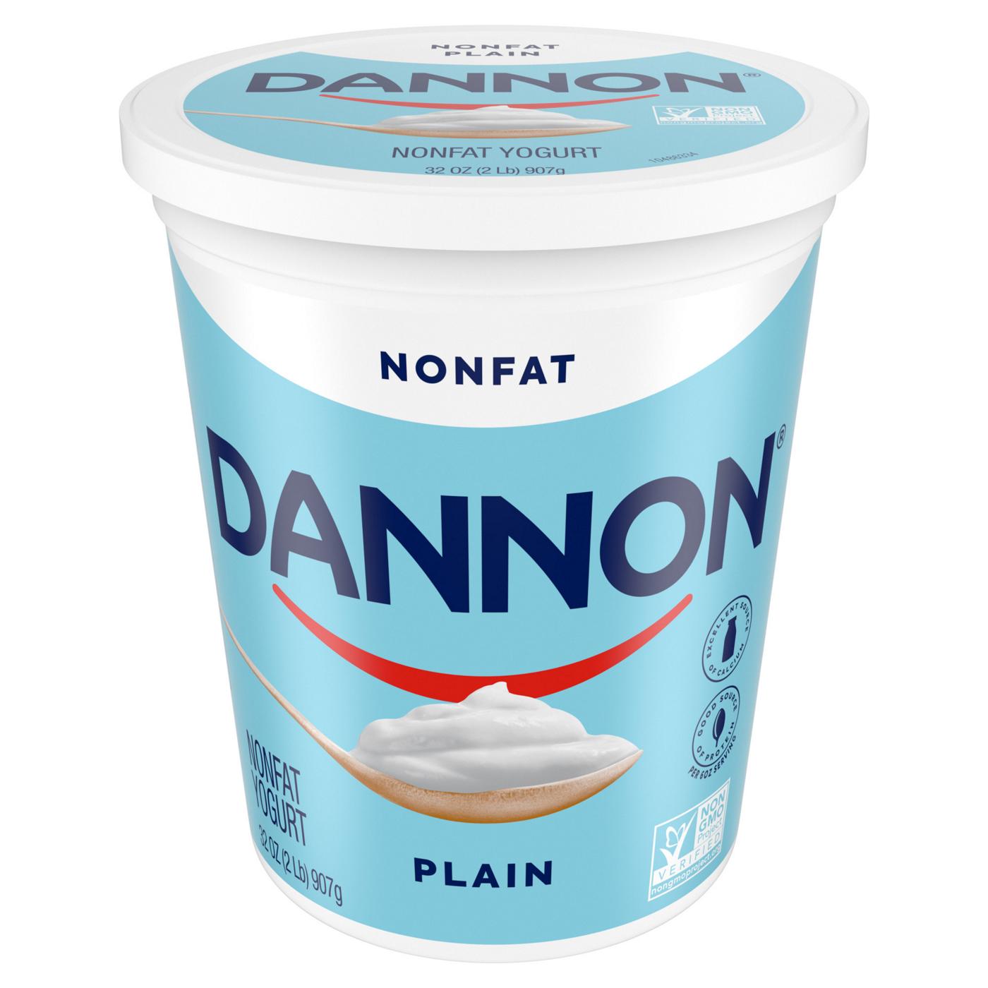 Dannon Plain Nonfat Yogurt; image 8 of 9