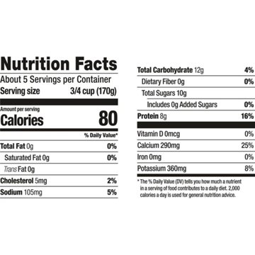 Dannon Plain Nonfat Yogurt