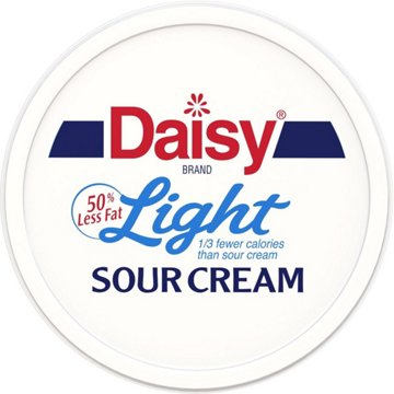 Daisy Light Sour Cream, 8 oz