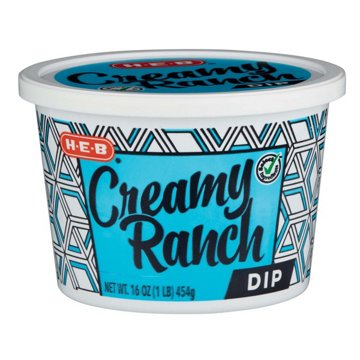 H-E-B Creamy Ranch Dip, 16 oz