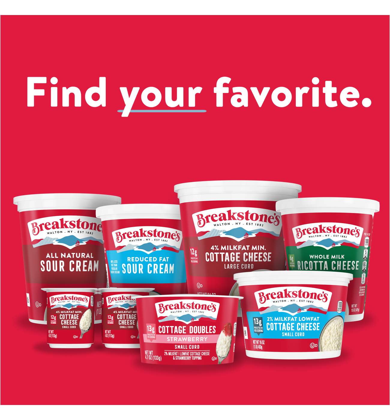 Breakstone's Small Curd 2% Milkfat Lowfat Cottage Cheese; image 5 of 10