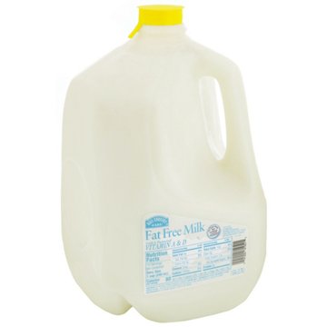 Hill Country Fare Fat Free Milk, 1 gal