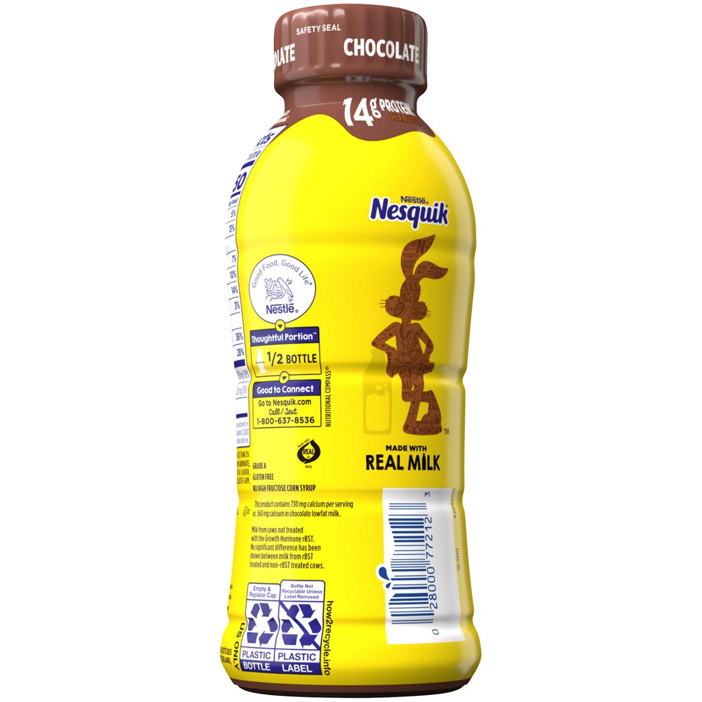 Nestle Nesquik Chocolate Lowfat Milk; image 7 of 8