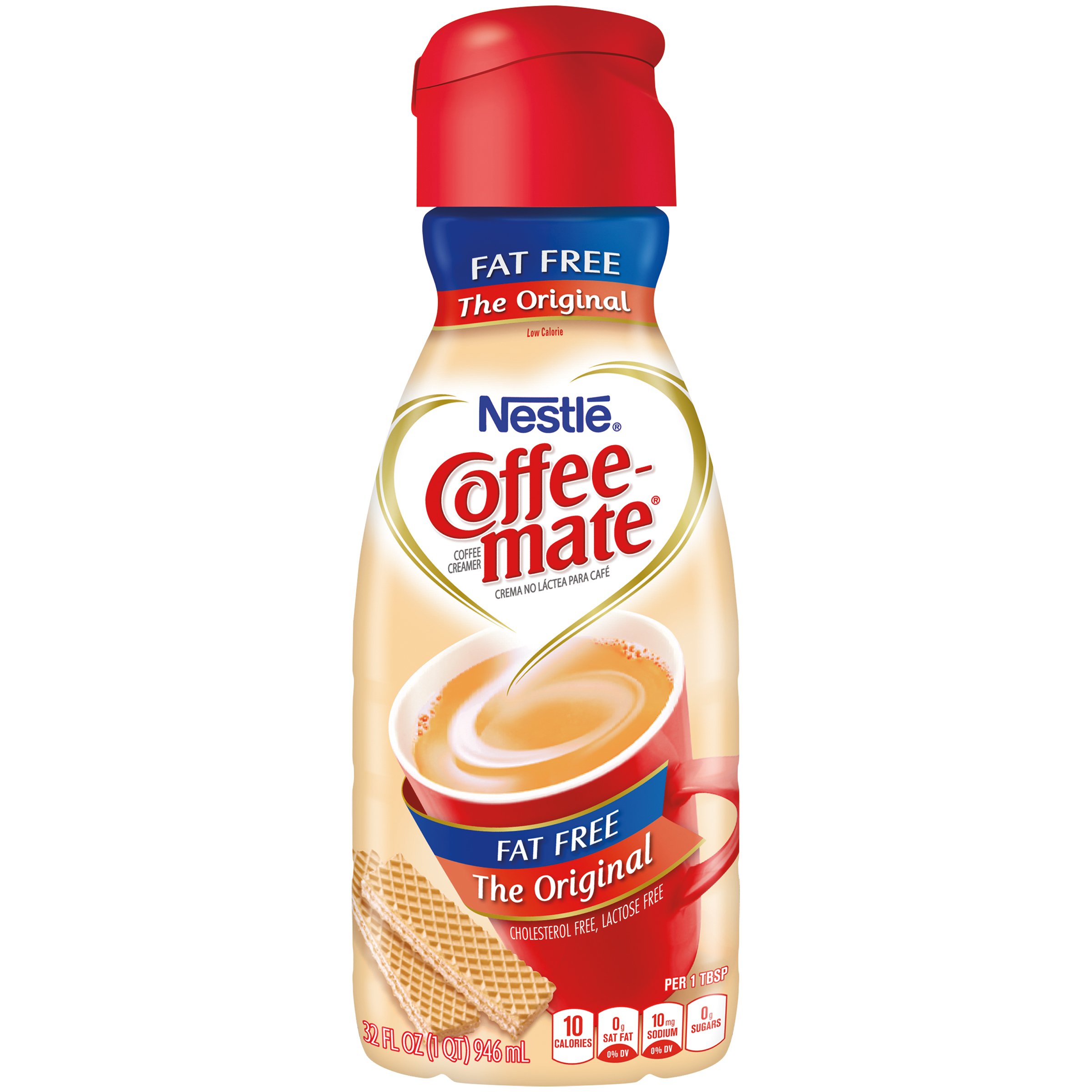 Nestle CoffeeMate Original Fat Free Liquid Coffee Creamer Shop Coffee Creamer at HEB
