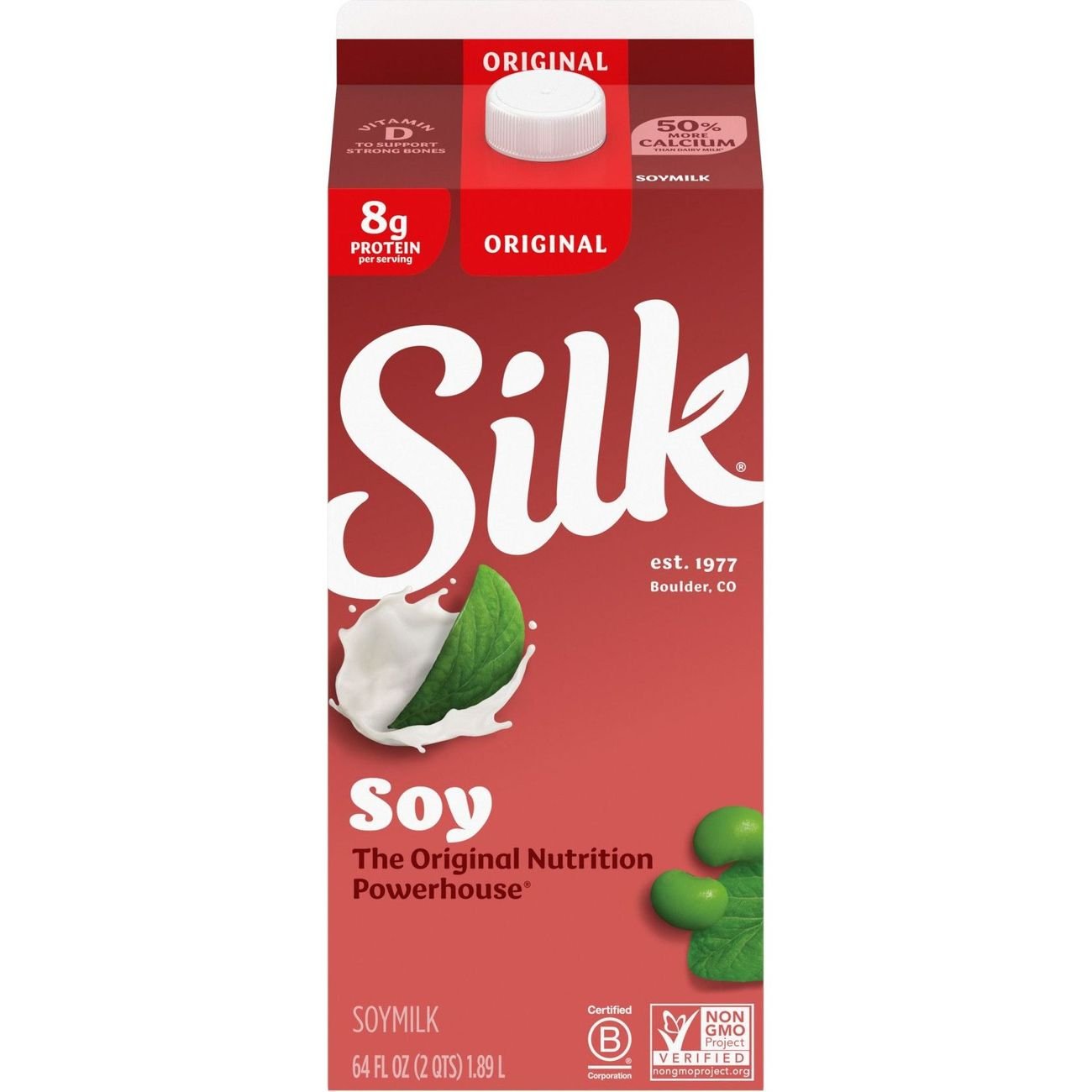 Silk Original Soy Milk - Shop Milk at H-E-B